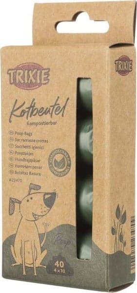 Bajspåsar av Majs Komposterbara 4 x 10 st, view: 0