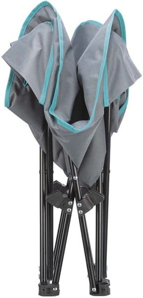 Campingsäng 88x32x88 cm Mörkgrå/Petrol, view: 6