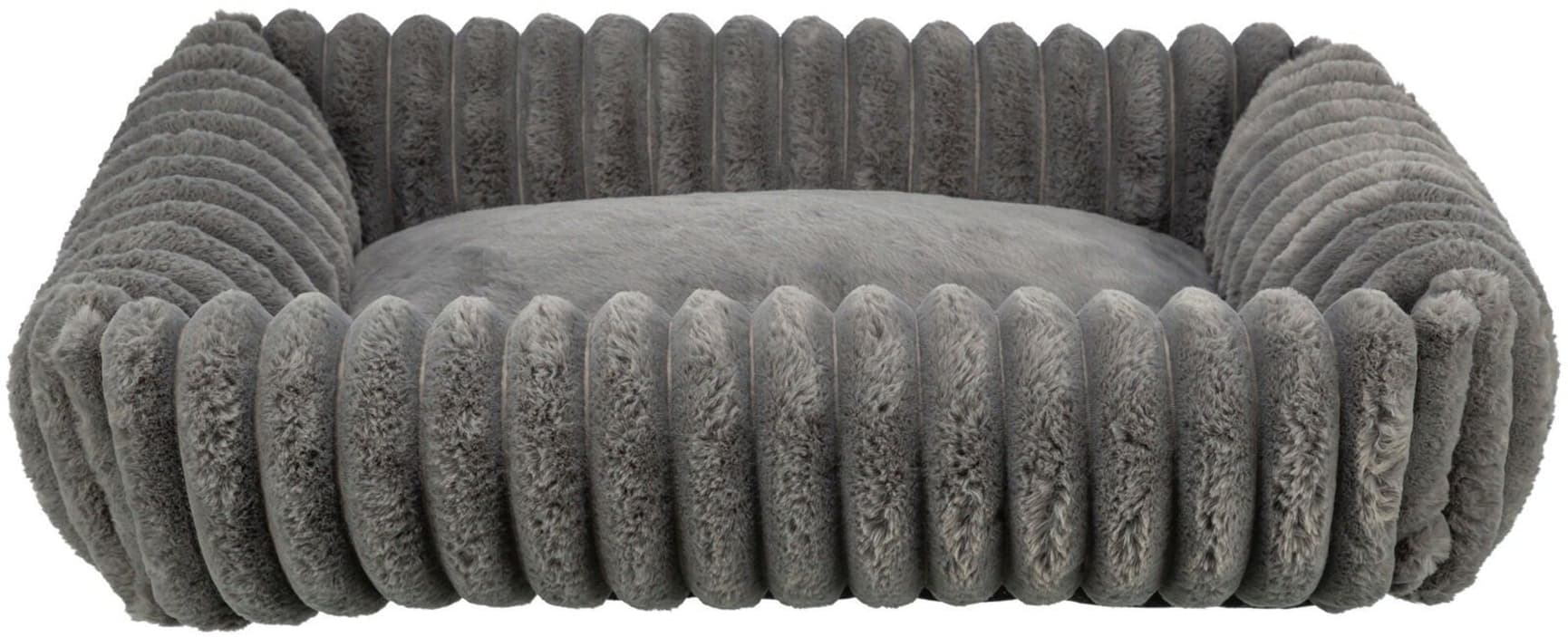 Lonni Bädd Manchester Plysch 100 x 70 cm Grå, view: 0