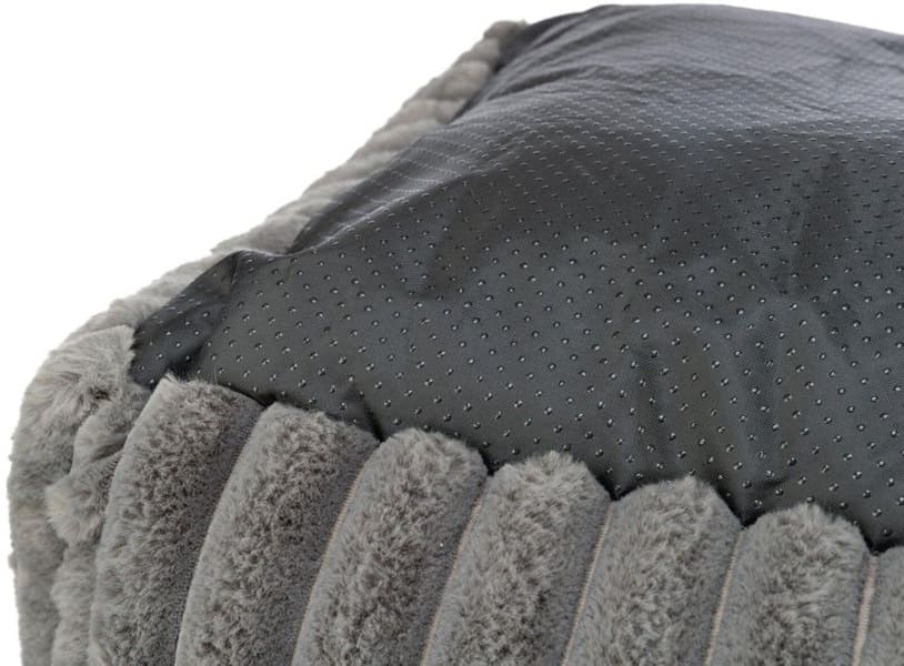 Lonni Bädd Manchester Plysch 100 x 70 cm Grå, view: 4