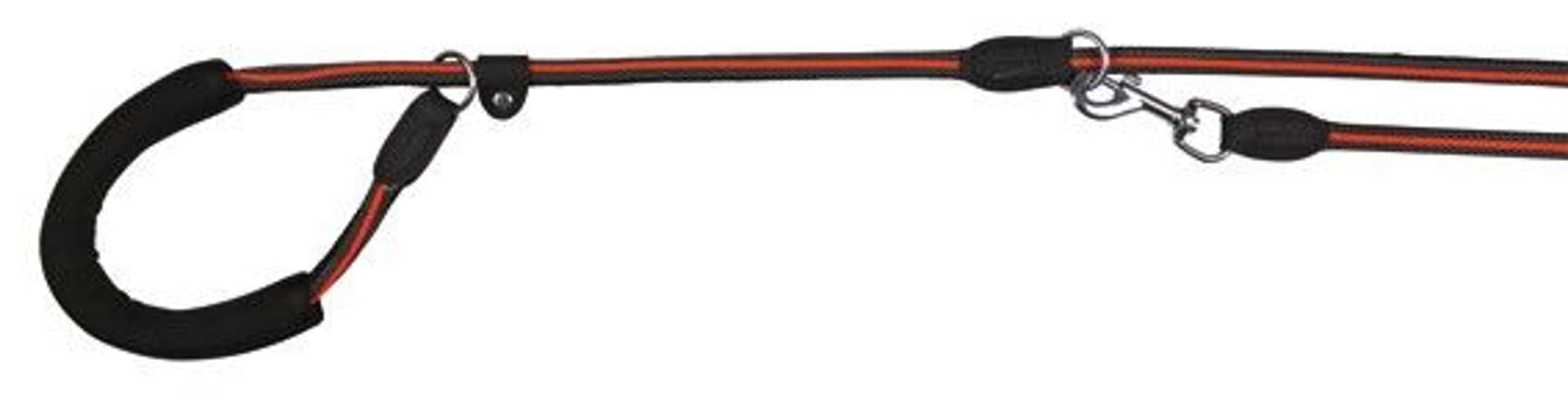 Fusion Justerbart Retrieverkoppel 1,90m/ 3 mm, view: 0