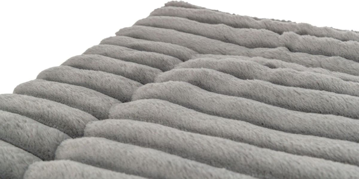 Lonni Liggmatta Manchester Plysch 90 x 65 cm Grå, view: 2