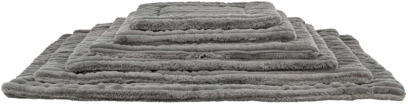 Lonni Liggmatta Manchester Plysch 130 x 90 cm Grå, view: 1
