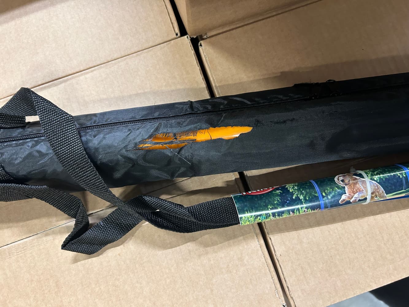 Agility Hopphinder Plast 123 x 115 cm (reva i fodralet), view: 1