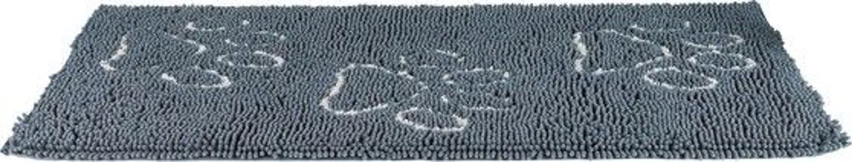 Smutsabsorberande Matta Vattentät Nonslipbotten 100 x 70 cm Grå, view: 0