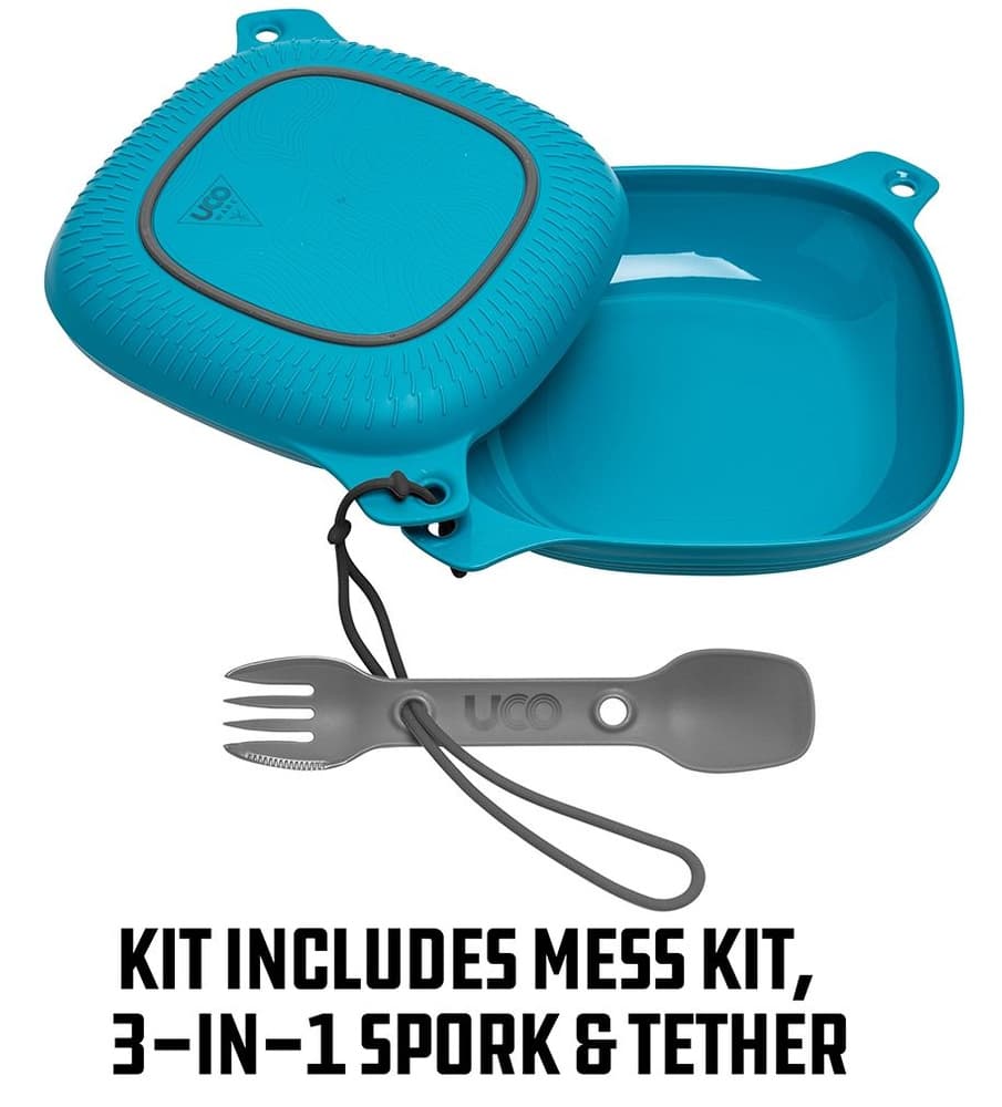 Mess Kit 4 Pieces Classic Blue, view: 3