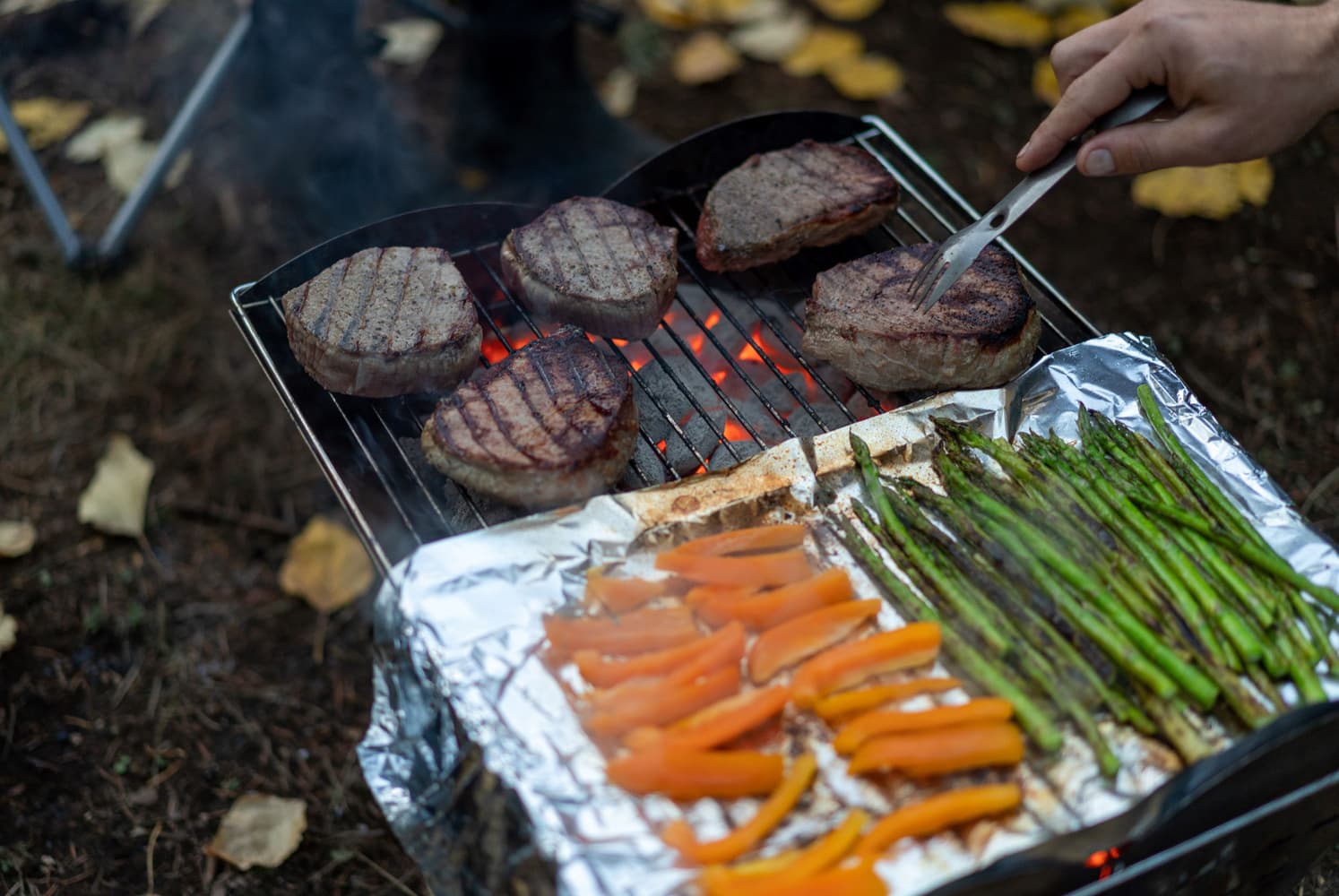 XL FlatPack Grill for 6-8 people, view: 5