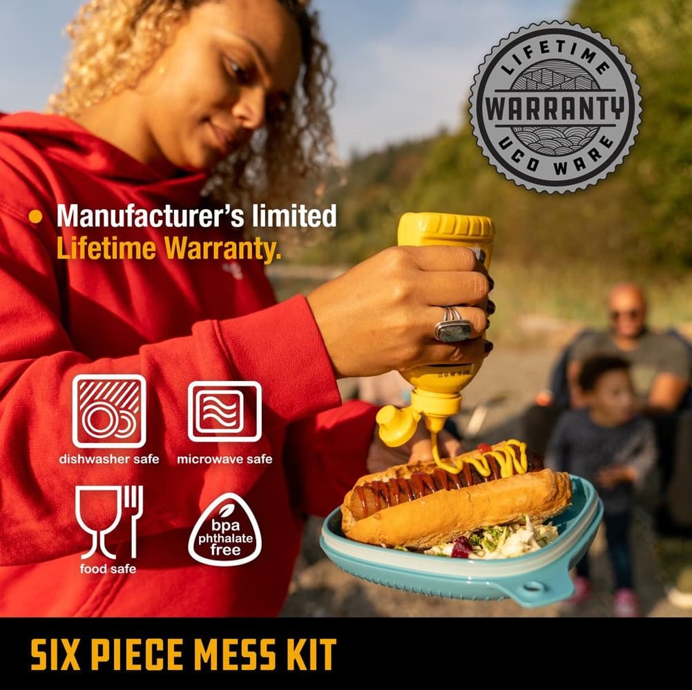 Mess Kit 6 Pieces Retro Sunrise, view: 4