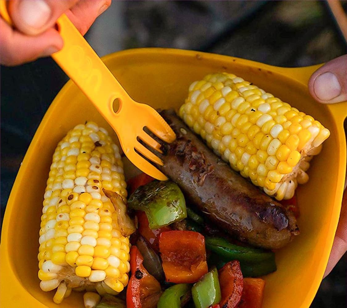 Utility Spork 4-pack Terra Colors, view: 1
