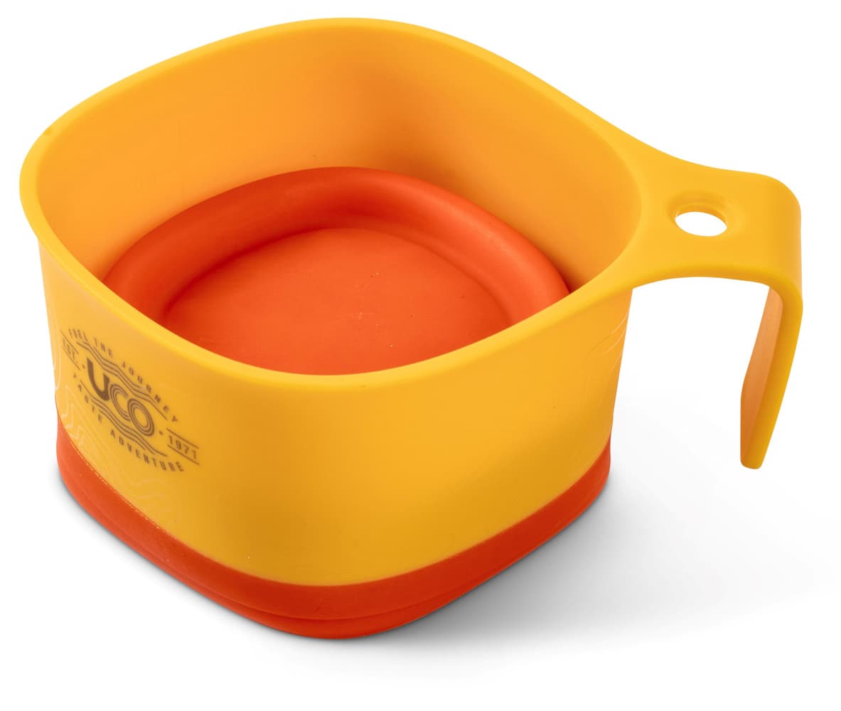 Collapsible Camp Cup 3,5 cl Retro Sunrise, view: 1