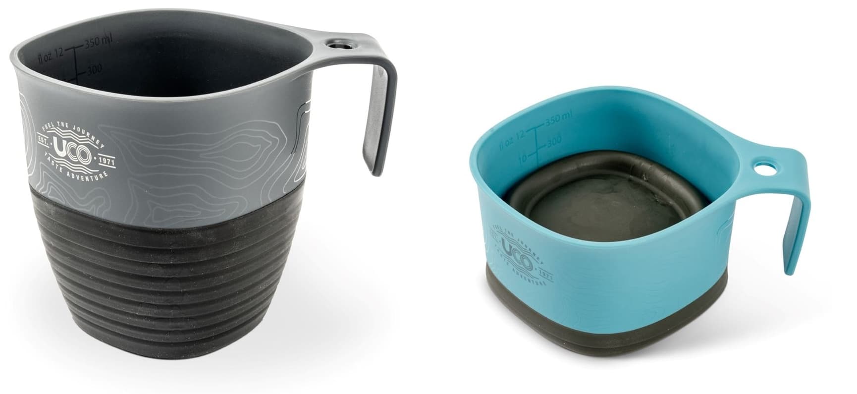 Collapsible Camp Cup Classic 3,5 dl Blue/Venture 2-pack, view: 0