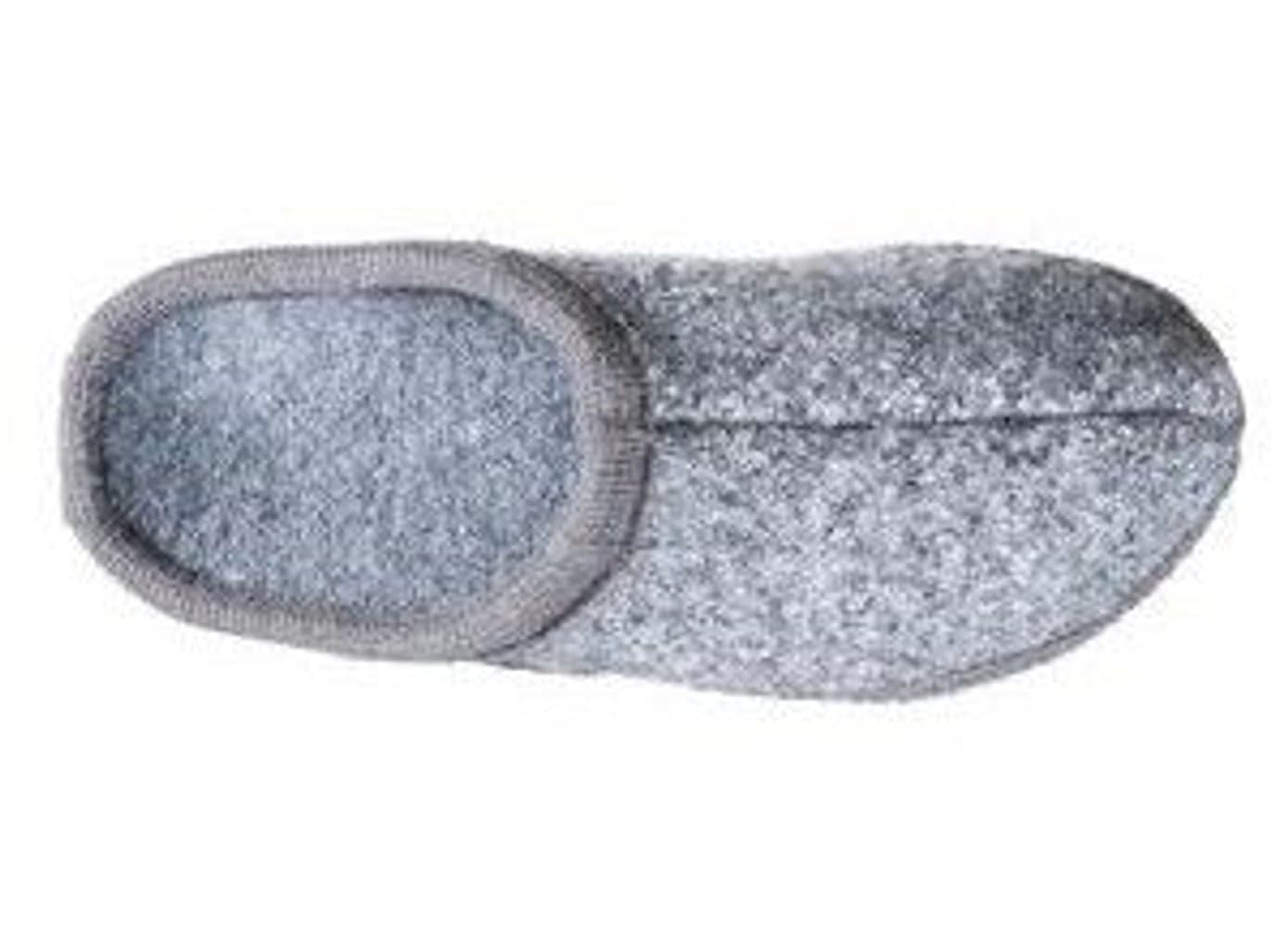 Original M's Wool Slippers Grey Melange, view: 2