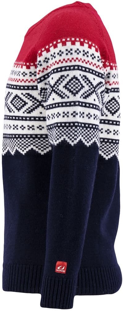 M's Marius Roundneck New Navy/Ulvang Red/Vanilla, view: 1