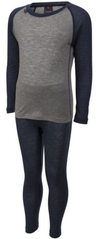 Kids Gausdal Underställ New Navy/Grey Melange, view: 0