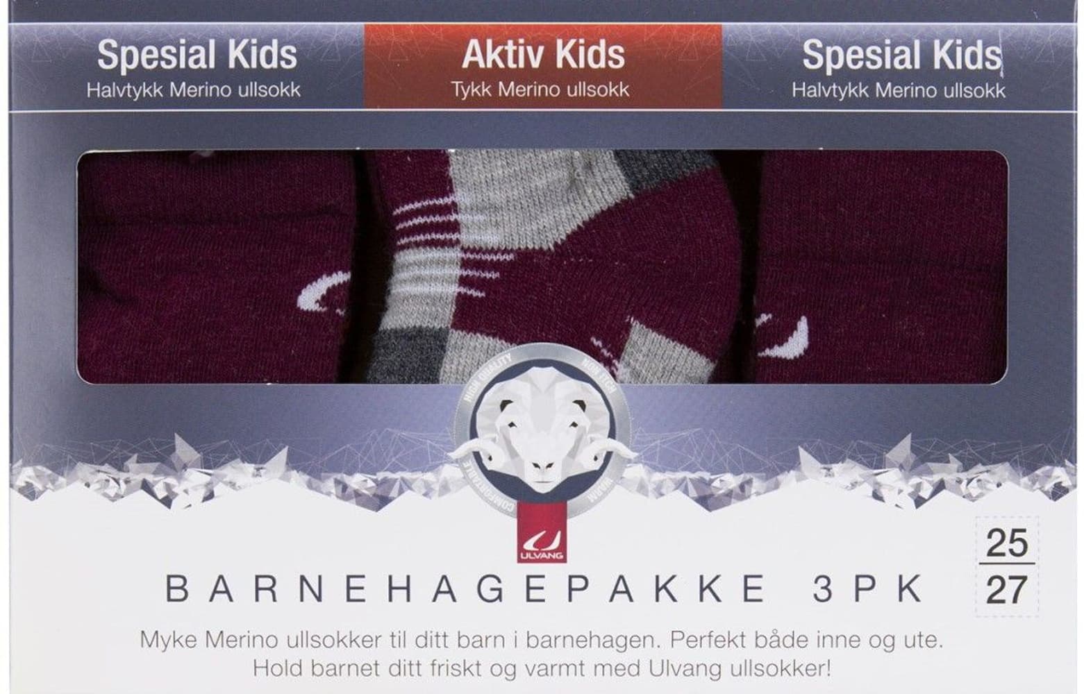 Kids Barnehagepakke 3-Pack Fig Mix, view: 0