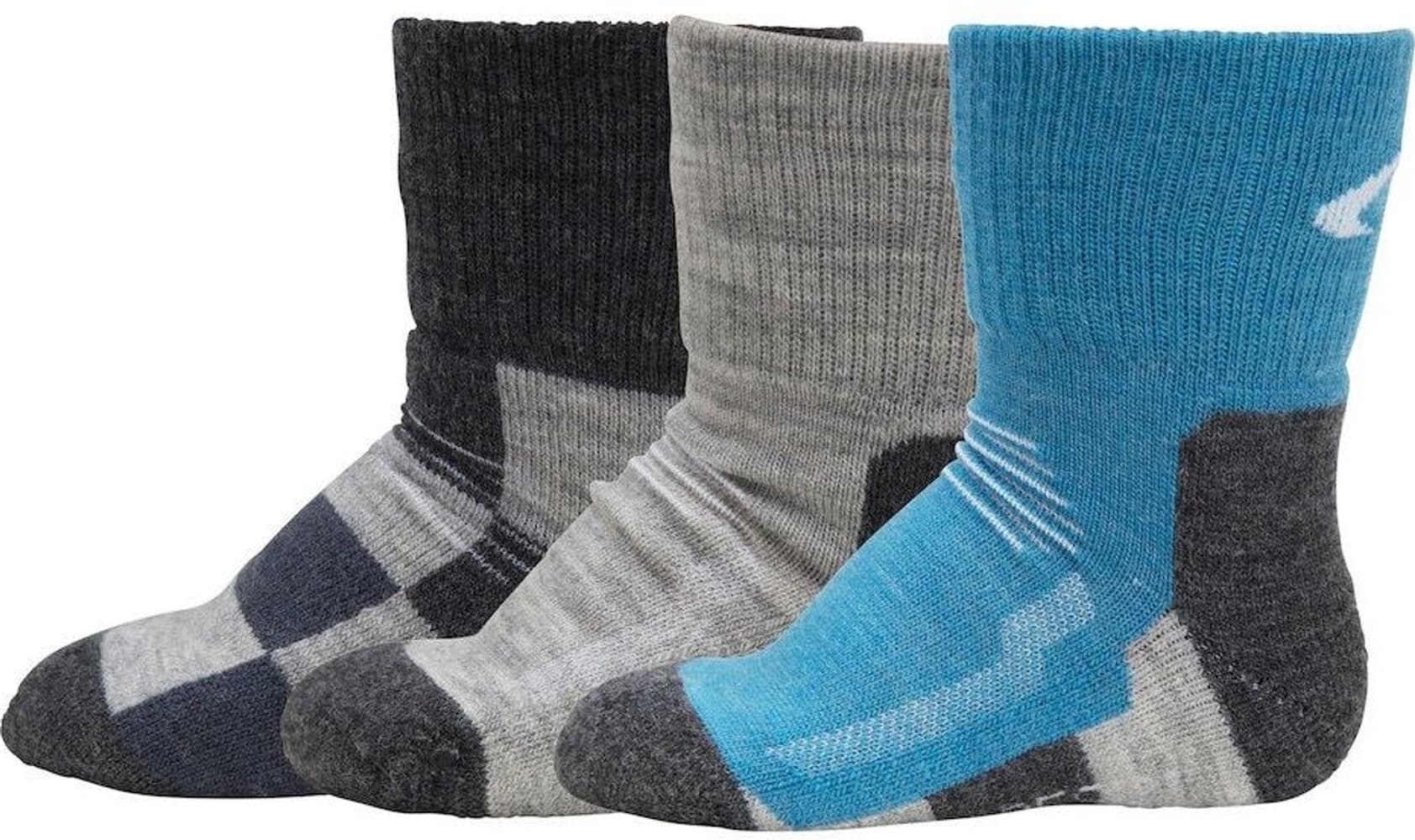 Kids Barnehagepakke 3-Pack Charcoal Melange/Stellar, view: 0