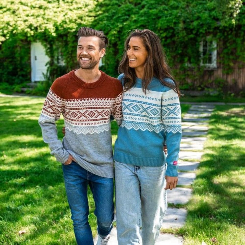 W's Marius Roundneck Smoke Blue/Vanilla/Hint of Mint, view: 5