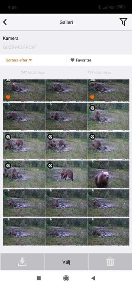 UOVision Glory 4G LTE Cloud - APP Övervakningskamera, view: 7