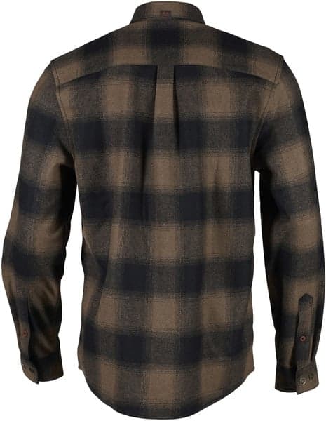 M's Lynx Wool Shirt Dark Sand, view: 2