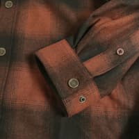 M's Lynx Wool Shirt Dark Orange - view: 2