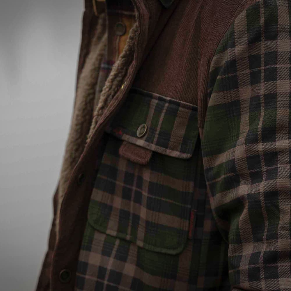 Crest M's Pile Shirt Brown, view: 5