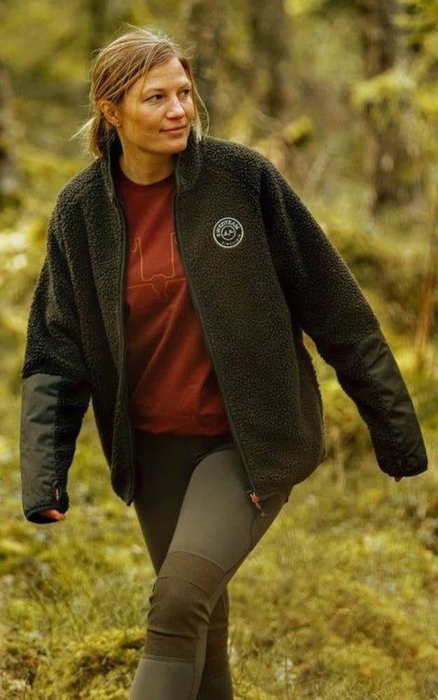 M's Ultra Pile Sweater Forest Green, view: 3