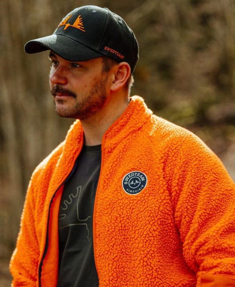 M's Ultra Pile Sweater Orange Neon, view: 3