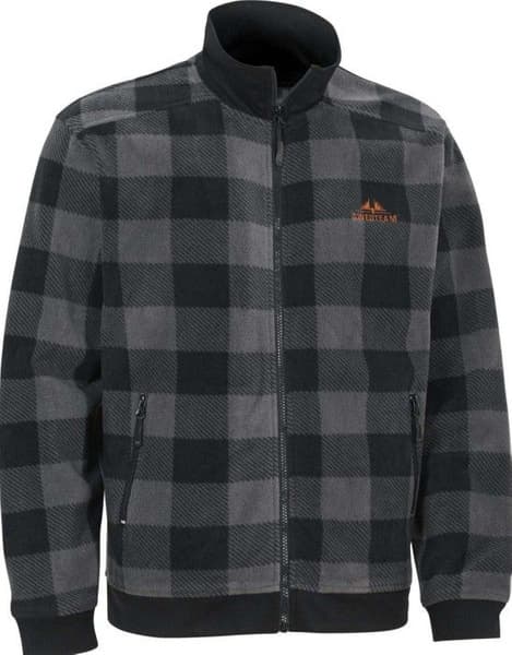 Lynx M Sweater Full-zip Dark Grey, view: 0