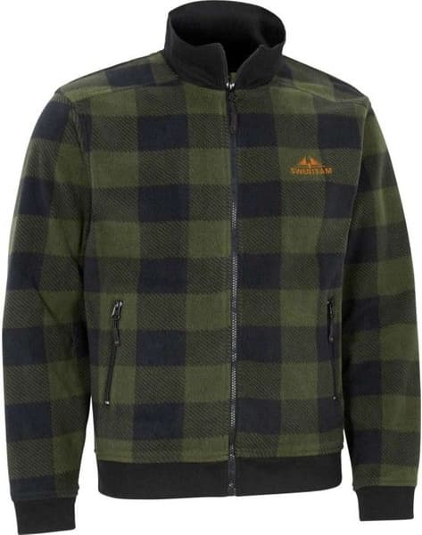 Lynx M Sweater Full-zip Hunting Green, view: 0