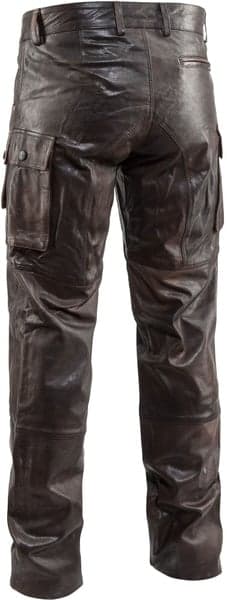 Bull Leather Trousers Men, view: 1