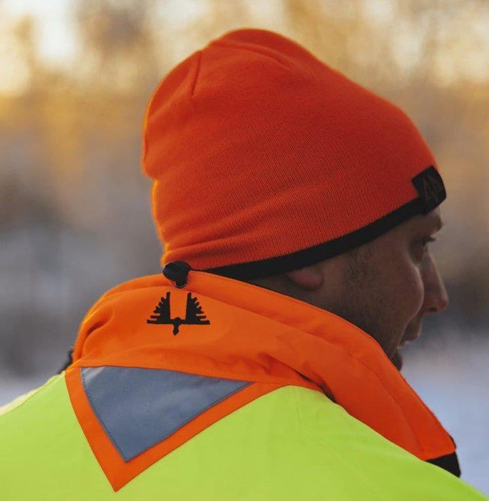 Protect Reversible Beanie Orange Neon, view: 2