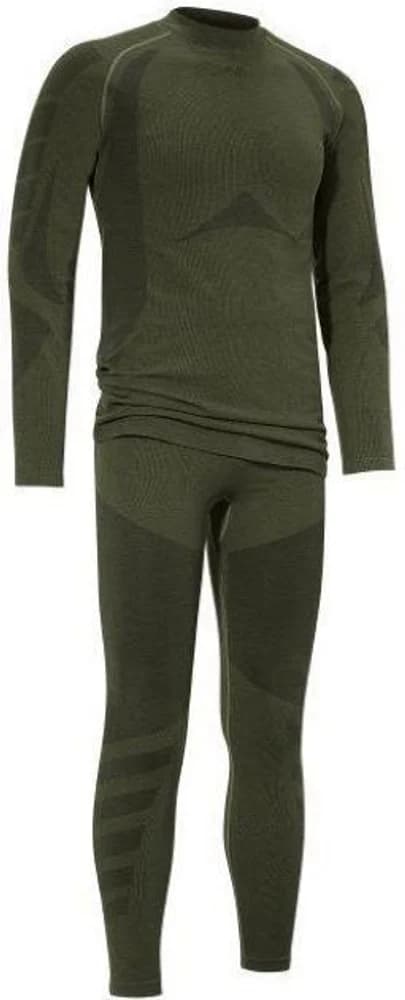 Merino Tech M Base Layer Set Hunting Green, view: 0