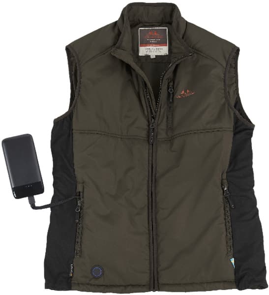 M's Alpha Pro Light Heat Vest Green, view: 4