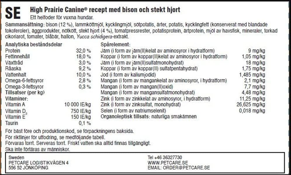 High Prairie Bison 2 kg, view: 1