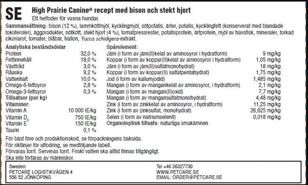 High Prairie Bison 12,2 kg, view: 1