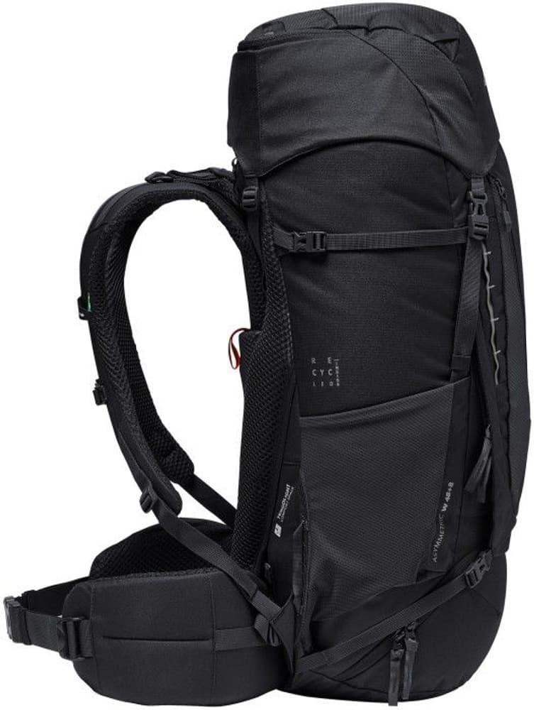 Asymmetric 52+8 Black, view: 2