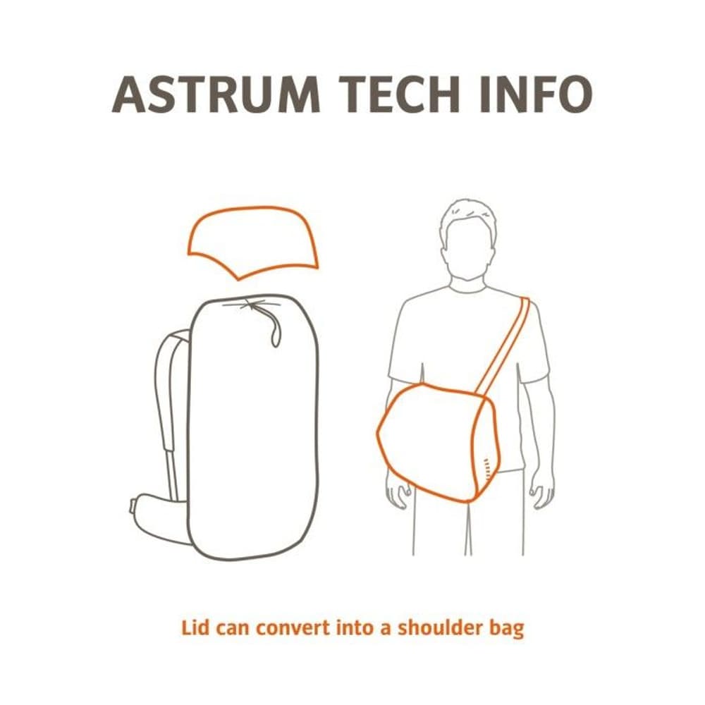 Astrum Evo 60+10L M/L Cedar Wood, view: 3