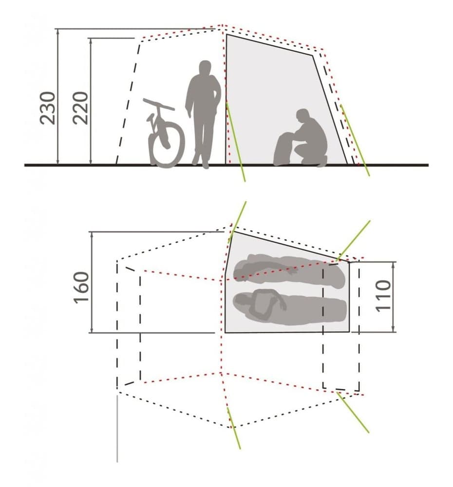 Drive Van Innertent Sand, view: 1
