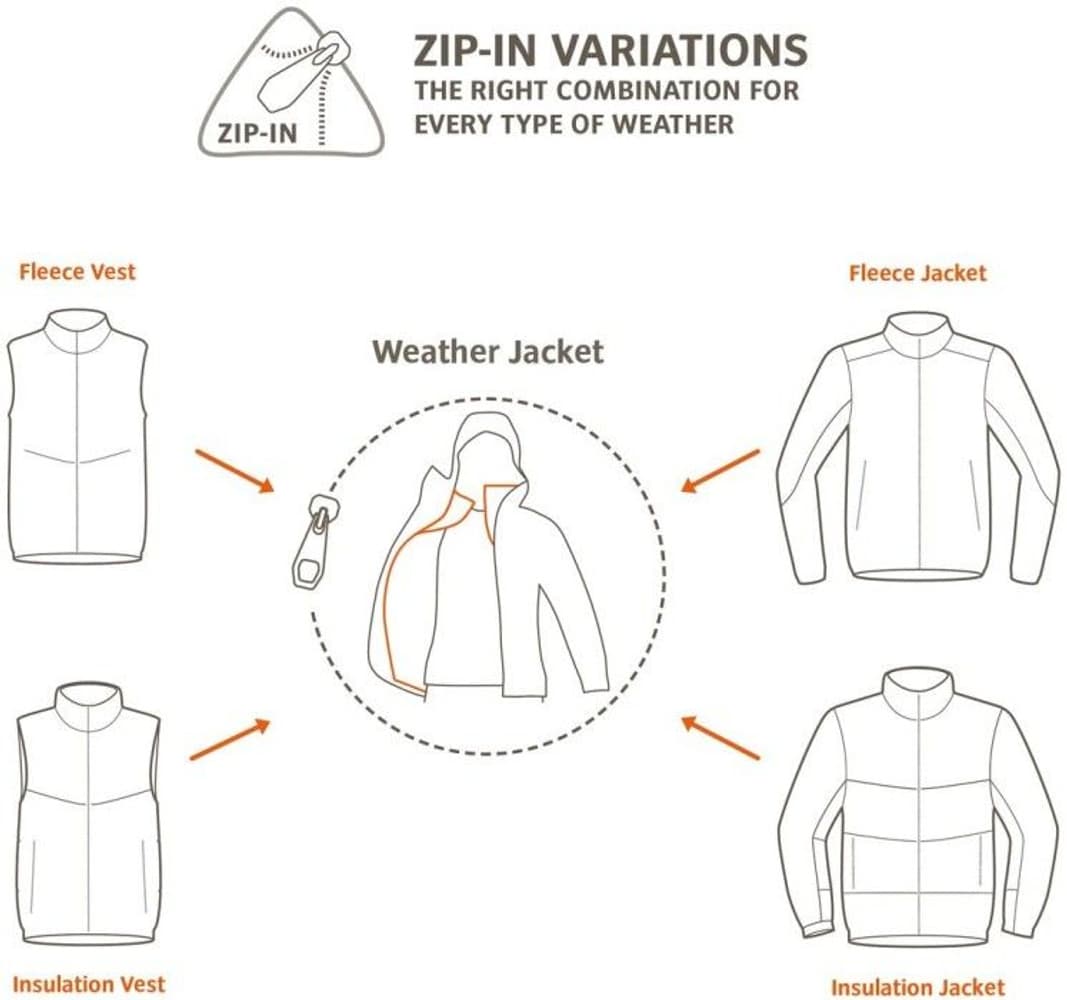 Kids Pulex Hooded Jacket Crocus/Dark Sea, view: 5