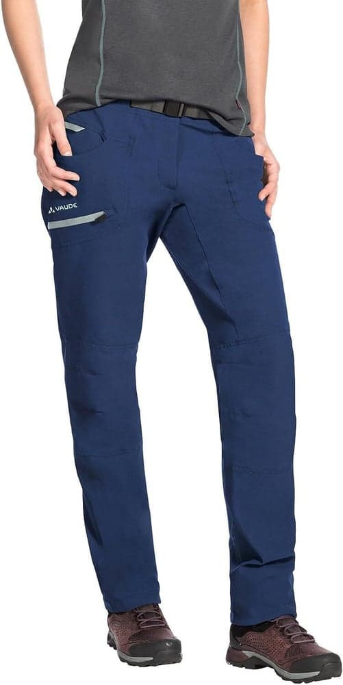 W's Skarvan Outdoor Pants Dark Blue, view: 2