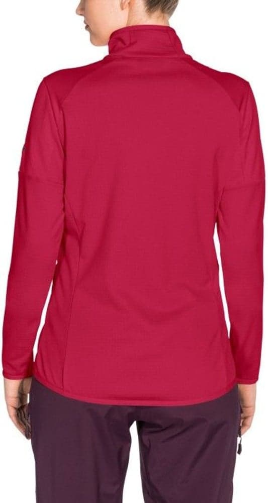 W's Back Bowl FZ Fleece Jacket Cranberry, view: 1