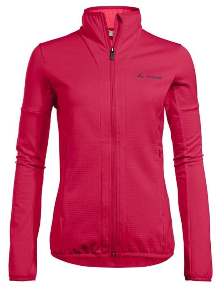 W's Back Bowl FZ Fleece Jacket Cranberry, view: 0