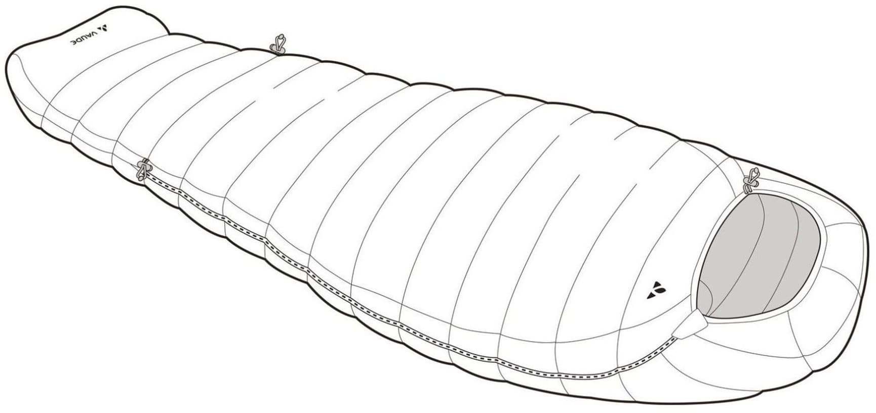 Rotstein 700 Dunsovsäck -13°C Navy, view: 1
