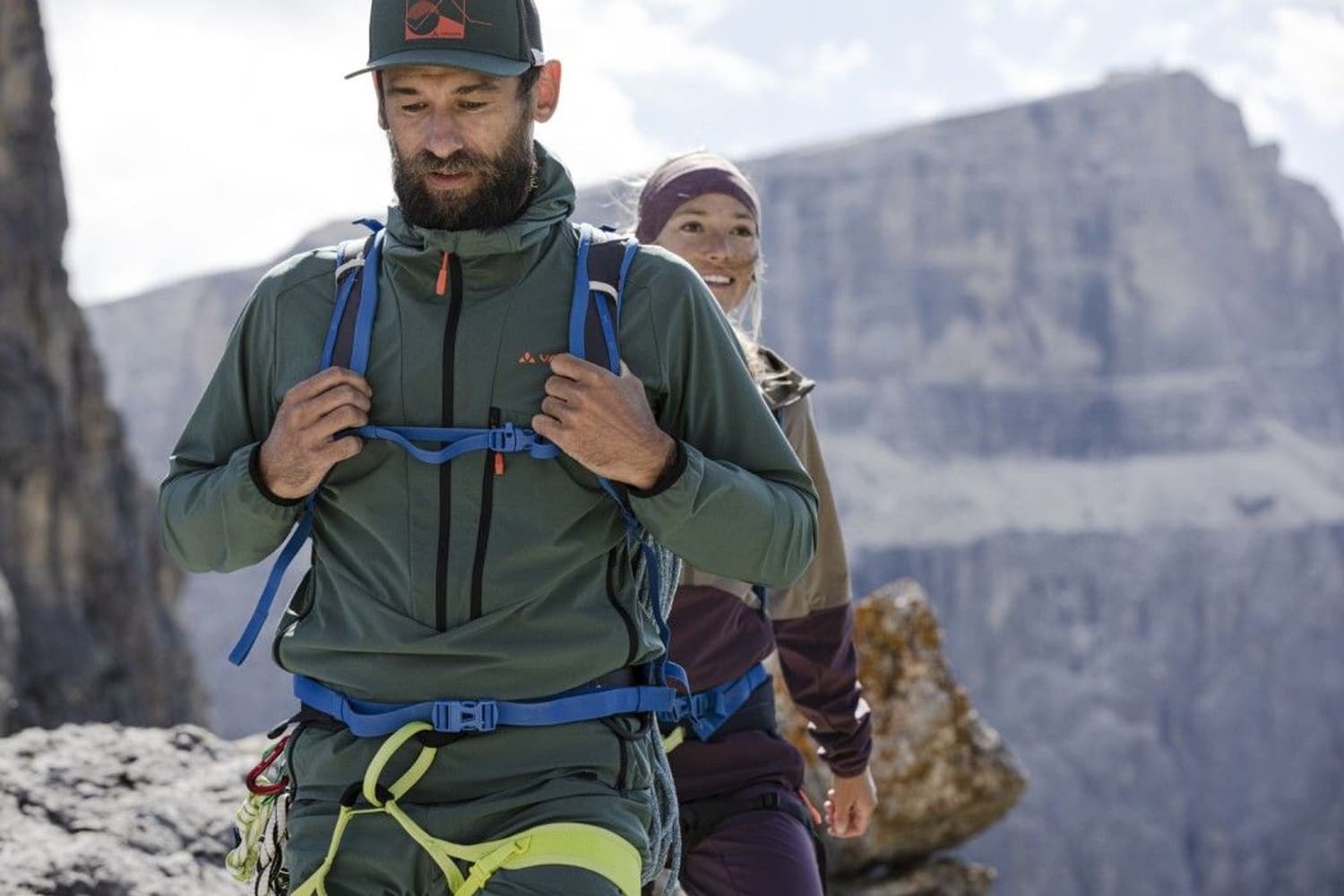 M's Tekoa Biobased Halfzip Jacket Dusty Forest, view: 6