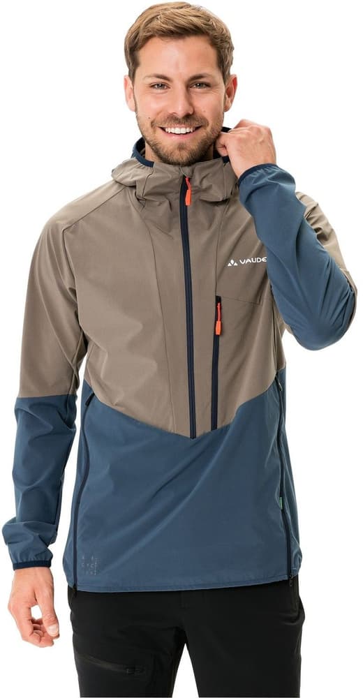 M's Tekoa Biobased Halfzip Jacket Stellblue, view: 2