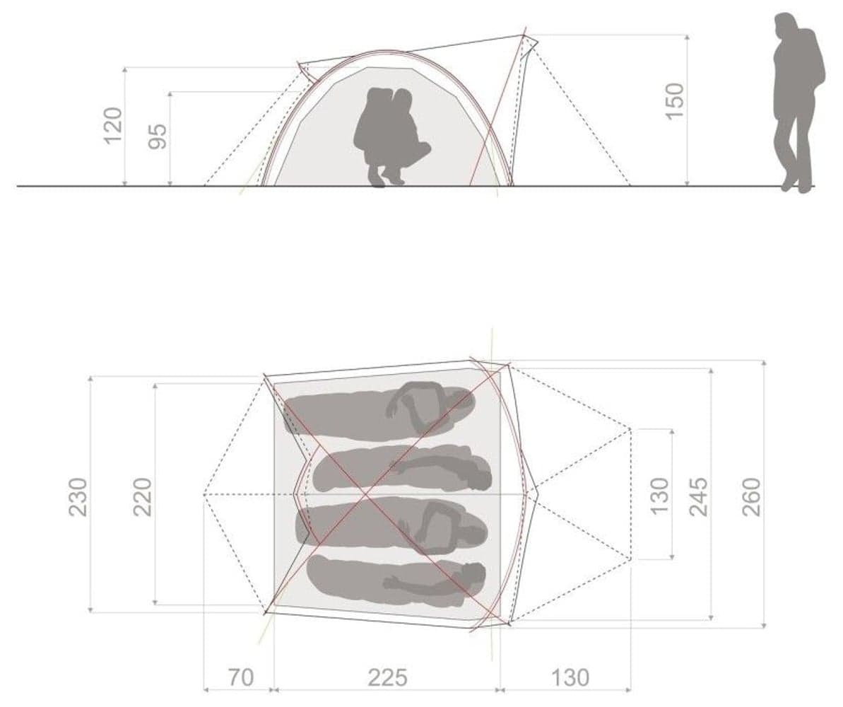 Space XT 4P Avocado, view: 5