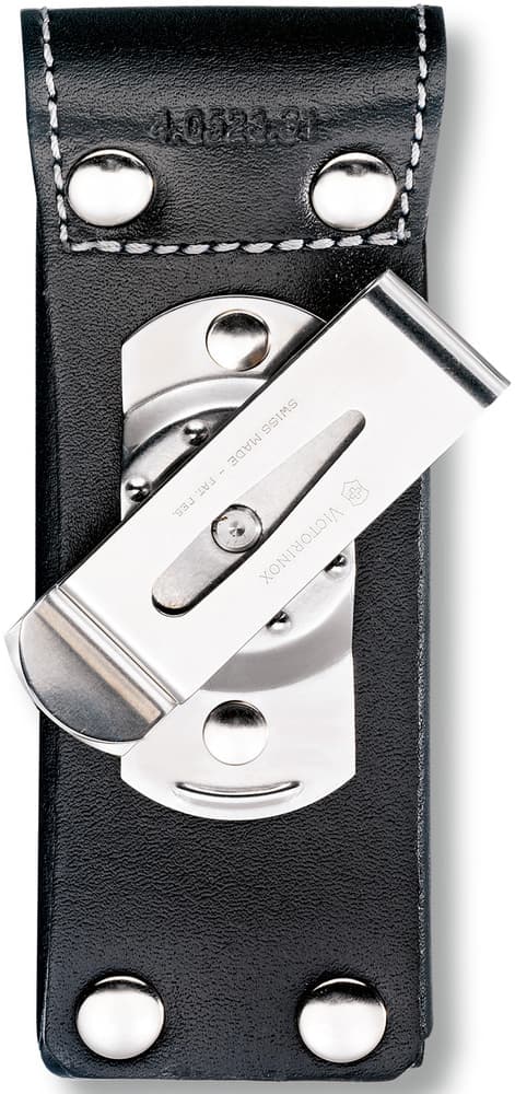 Belt Pouch Leather Black 6 Layer, view: 1