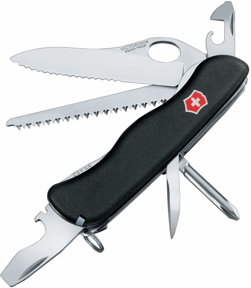Military Black One Hand with Lock, view: 0