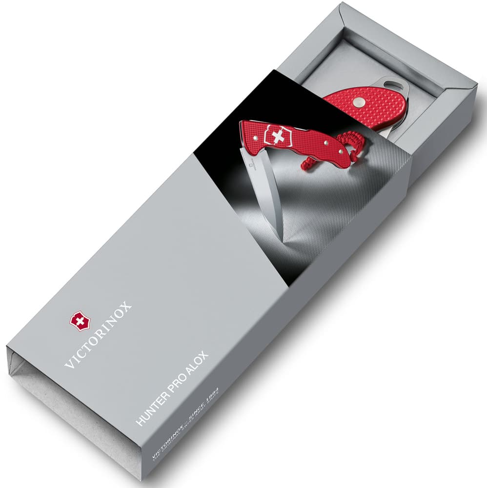 Hunter Pro Alox Red (Inclusive clip and paracord), view: 3