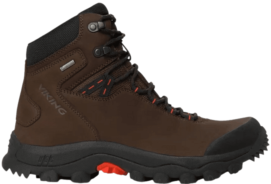 M's Villrein Mid GTX Dark Brown/Red, view: 0